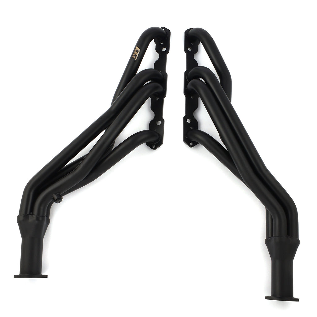 Long Tube Headers for 88-99 Chevy GMC Pickups SUVs 5.0/5.7L | Black Paint