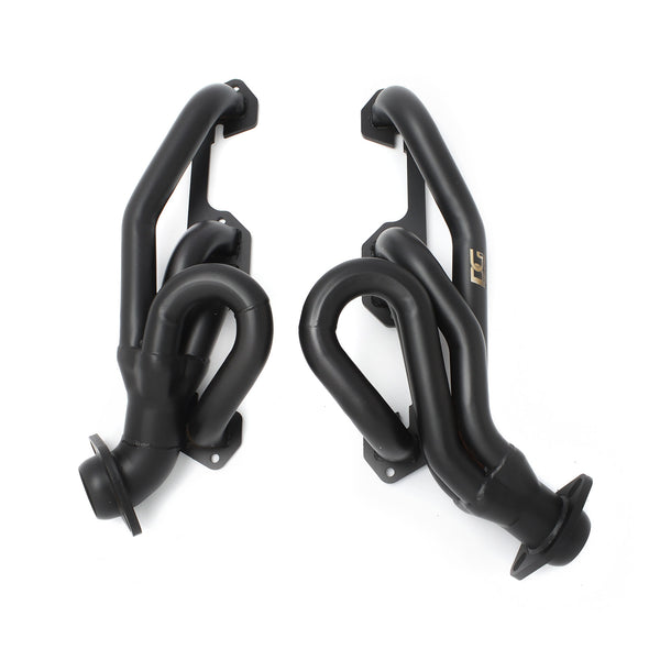 Shorty Headers for 96-02 Dodge Dakota Durango Ram 5.2/5.9L | Black Paint