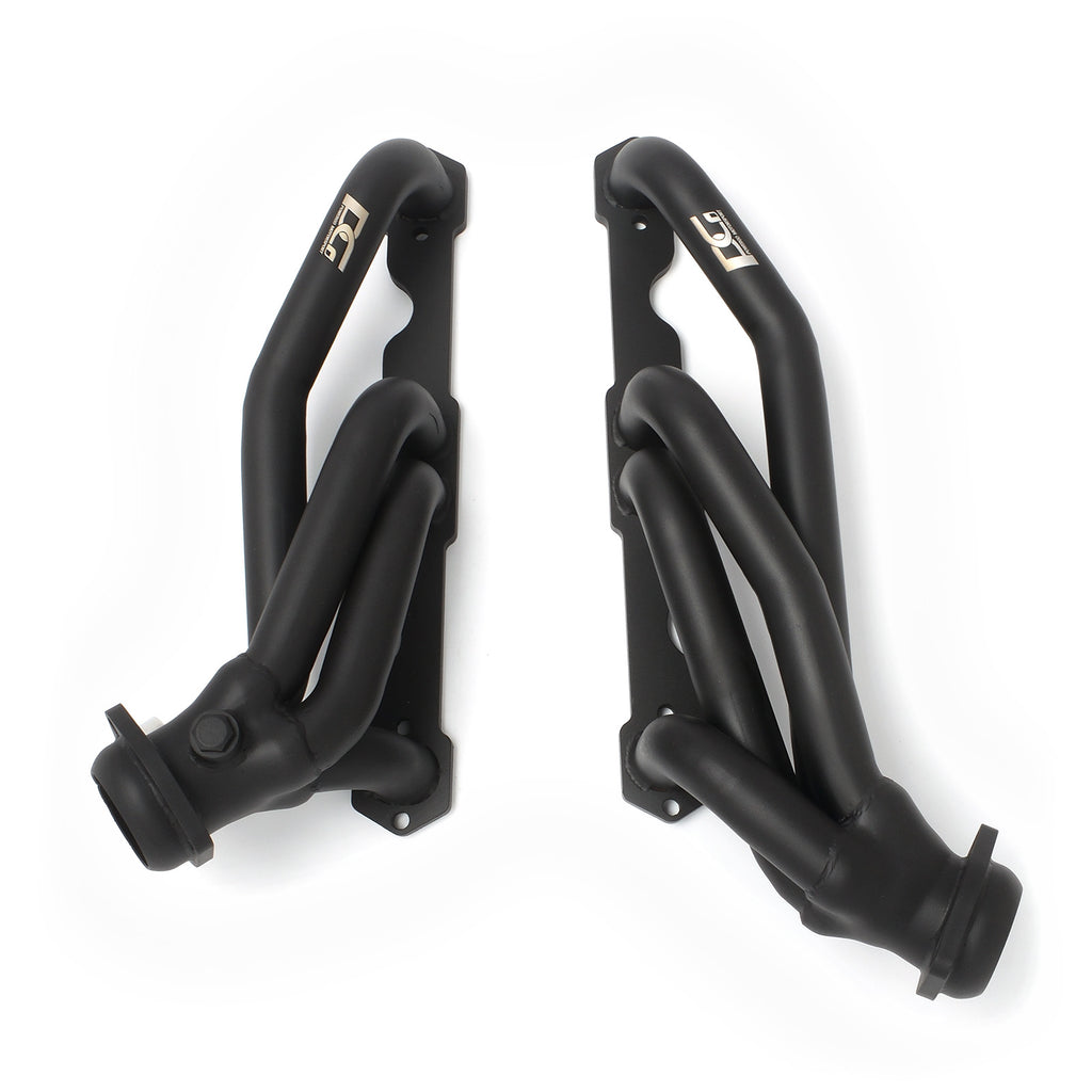 Shorty Headers for 88-95 Chevy GMC Pickups SUVs 5.0/5.7L | Black Paint
