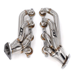 Shorty Headers for 03-06 Chevy GMC Silverado Sierra 6.0L | Polished