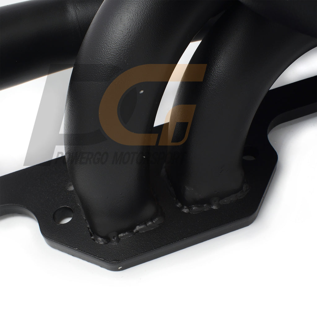 Shorty Headers for 96-02 Dodge Dakota Durango Ram 5.2/5.9L | Black Paint