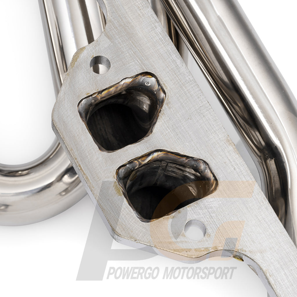 Shorty Headers for 96-02 Dodge Dakota Durango Ram 5.2/5.9L | Polished