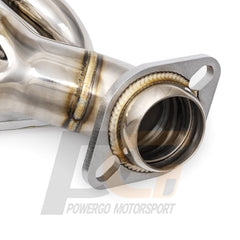 Shorty Headers for 96-02 Dodge Dakota Durango Ram 5.2/5.9L | Polished