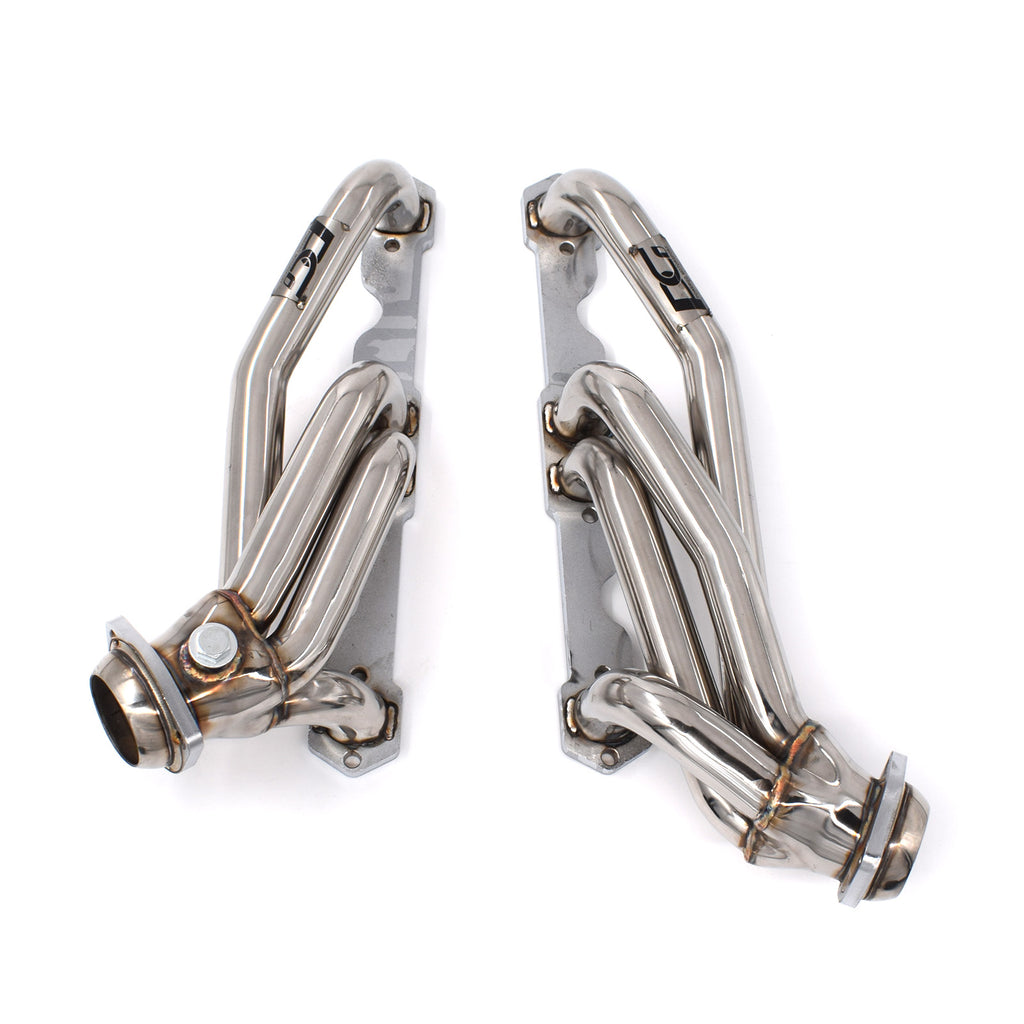Shorty Headers for 88-95 Chevy GMC Pickups SUVs 5.0/5.7L | Polished