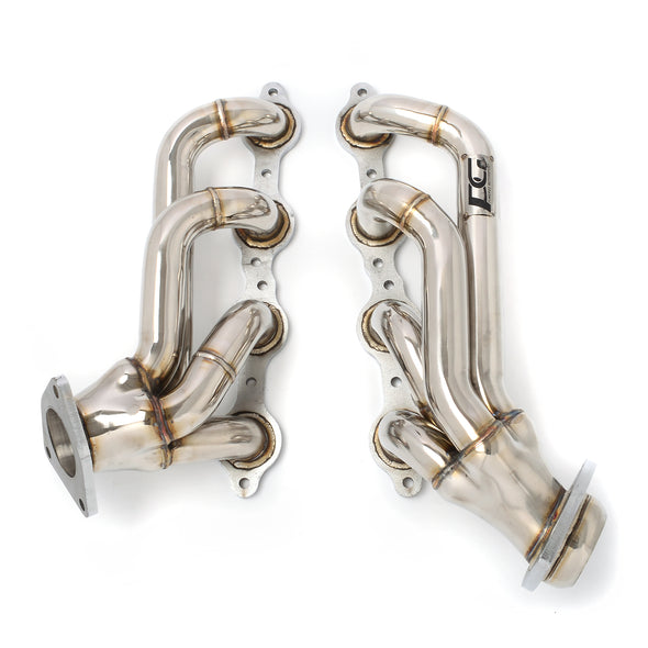 Exhaust Shorty Headers 1-5/8" x 2-1/2" | Polished