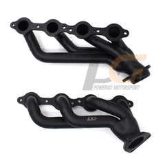 Shorty Headers for 02-13 Chevy GMC Silverado Sierra Tahoe Yukon | Black Paint