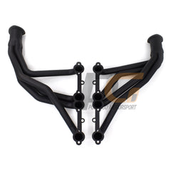 Long Tube Headers for 66-87 Chevy GMC Pickups SUVs 283-400 V8 | Black Paint