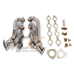 Shorty Headers for 03-06 Chevy GMC Silverado Sierra 6.0L | Polished