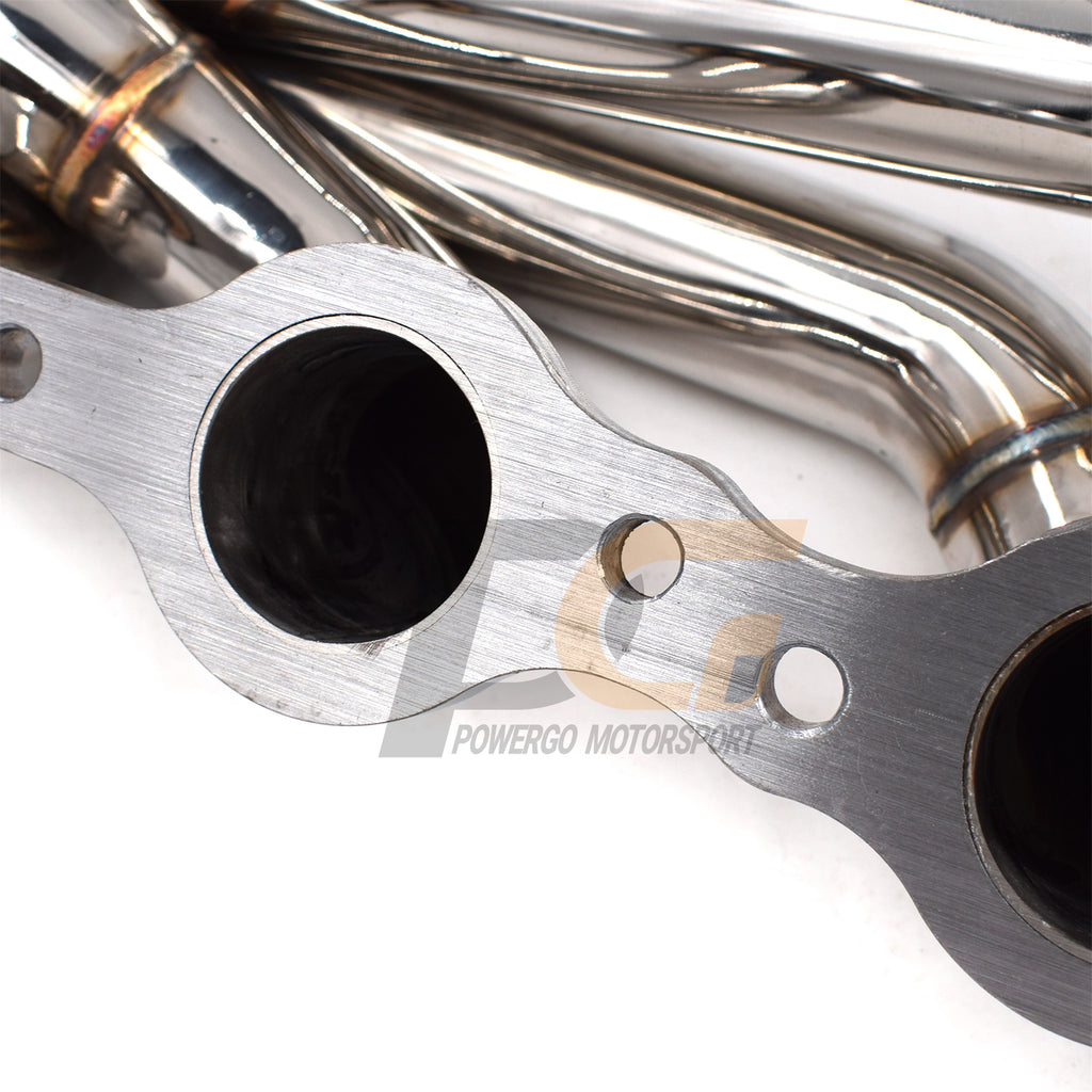 Shorty Headers for 03-06 Chevy GMC Silverado Sierra 6.0L | Polished