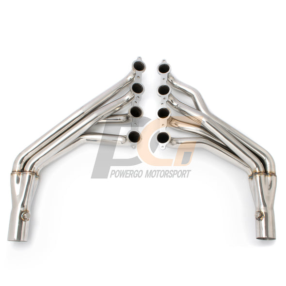 Long Tube Headers for 10-15 Camaro SS 6.2L | Polished