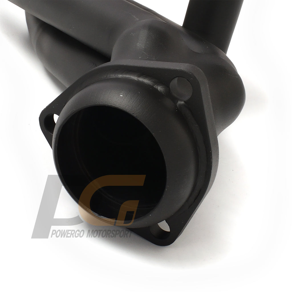 Shorty Headers for 88-95 Chevy GMC Pickups SUVs 5.0/5.7L | Black Paint