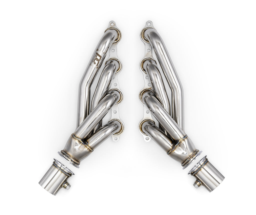 LS Swap Shorty Headers 1-3/4" x 3" | Polished