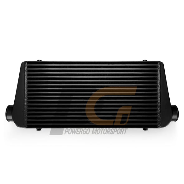 Universal Turbo Intercooler 31x12x4 in. Black Paint with 3 in. Inlet/Outlet