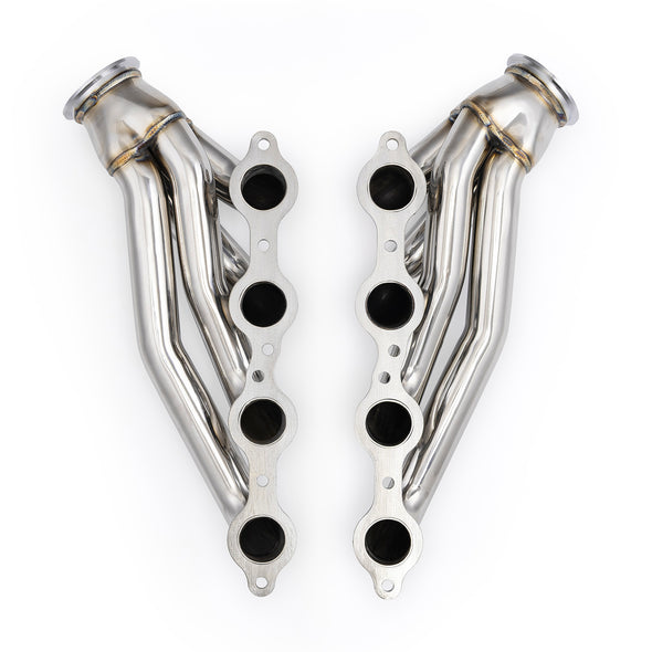 LS Swap Shorty Headers 1-3/4" x 3" | Polished