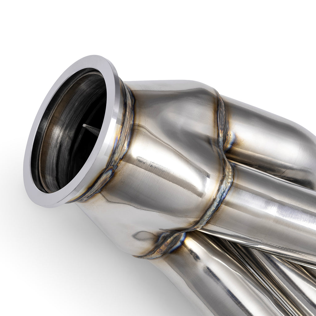 LS Swap Shorty Headers 1-3/4" x 3" | Polished