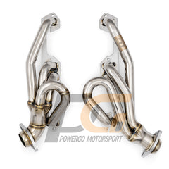 Shorty Headers for 96-02 Dodge Dakota Durango Ram 5.2/5.9L | Polished