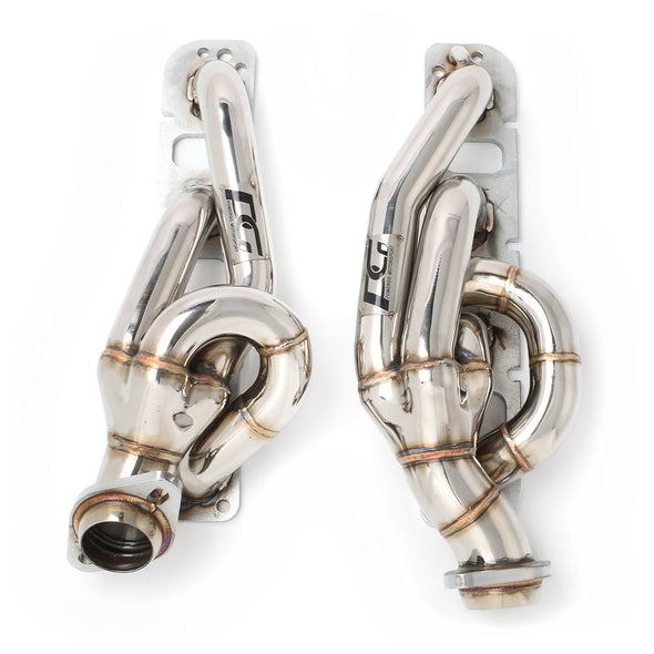 Exhaust Shorty Headers 1-5/8" x 2-1/2" | Polished