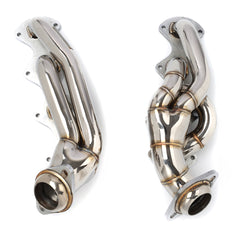 Exhaust Shorty Headers 1-5/8" x 2-1/2" | Polished