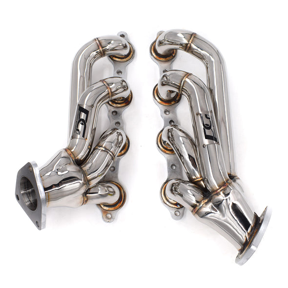 Exhaust Shorty Headers 1-3/4" x 2-1/2" | Polished