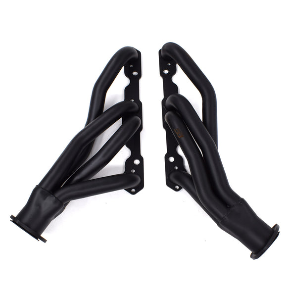 Exhaust Shorty Headers 1-5/8" x 3" | Black Paint