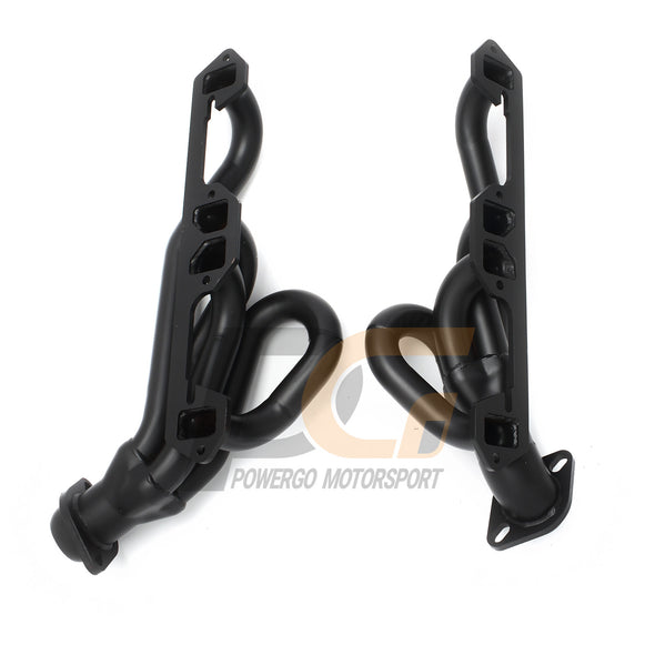 Exhaust Shorty Headers 1-1/2" x 2-1/2" | Black Paint