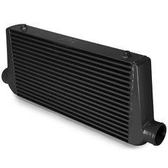 Universal Turbo Intercooler 31x12x3 in. Black Paint with 3 in. Inlet/Outlet