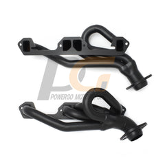 Exhaust Shorty Headers 1-1/2" x 2-1/2" | Black Paint