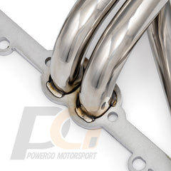 Long Tube Headers for 66-87 Chevy GMC Pickups SUVs 283-400 V8 | Polished