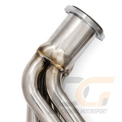 Long Tube Headers for 66-87 Chevy GMC Pickups SUVs 283-400 V8 | Polished