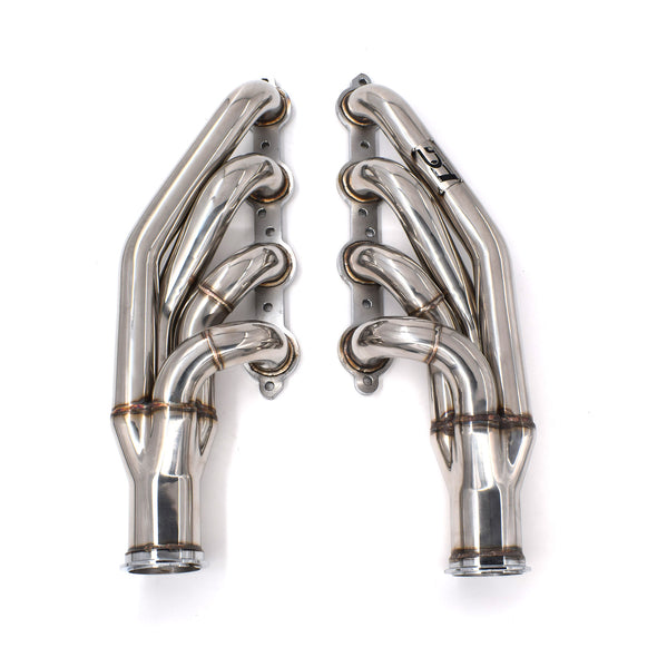 Turbo Headers 1-7/8" x 3" Up & Forward | Polished