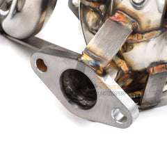 Turbo Manifold Top Mount T3 Flange 38mm Wastegate Port | Polished