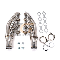 Turbo Headers 1-3/4" x 3" Up & Forward | Natural