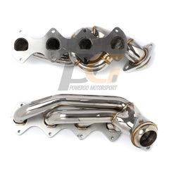 Exhaust Shorty Headers 1-5/8" x 2-1/2" | Polished