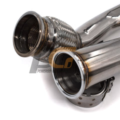 Turbo Exhaust Downpipes 3" to 2.5" High Flow | Polished