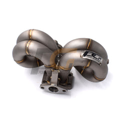 Turbo Manifold 3mm Piping T3 Flange 38mm Wastegate Port | Sandblasted