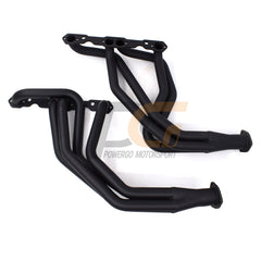 Long Tube Headers 1-5/8" x 2-1/2" | Black Paint