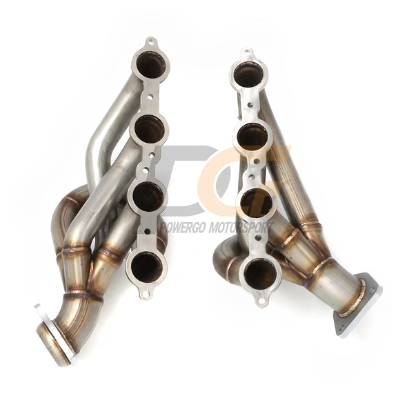 Exhaust Shorty Headers 1-3/4" x 2-1/2" | Natural