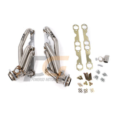 Exhaust Shorty Headers 1-1/2" x 2-5/8" | Polished