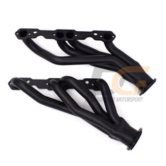 Exhaust Shorty Headers 1-5/8" x 3" | Black Paint