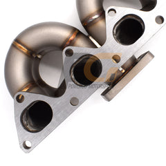 Turbo Manifold 3mm Piping T3 Flange 44mm Wastegate Port | Sandblasted