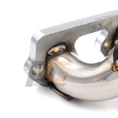 Turbo Manifold Top Mount T3 Flange 38mm Wastegate Port | Polished