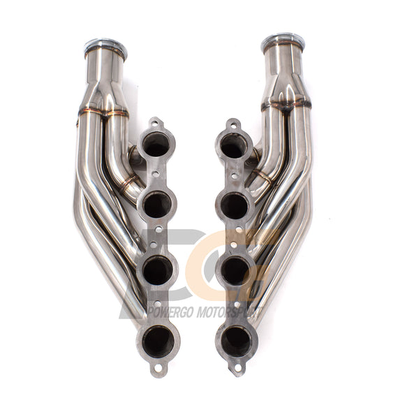 Turbo Headers 1-7/8" x 3" Up & Forward | Polished