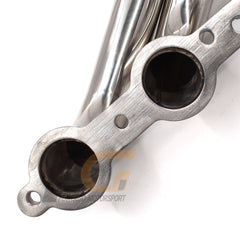 Turbo Headers 1-7/8" x 3" Up & Forward | Polished