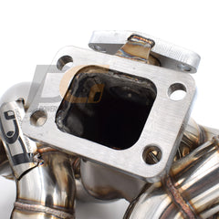 Turbo Manifold T3 Flange 38mm Wastegate Port | Polished