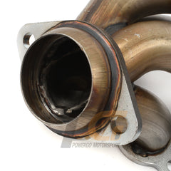 Exhaust Shorty Headers 1-5/8" x 2-1/2" | Natural