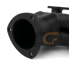 Exhaust Shorty Headers 1-5/8" x 3" | Black Paint