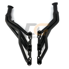 Long Tube Headers 1-5/8" x 2-1/2" | Black Paint