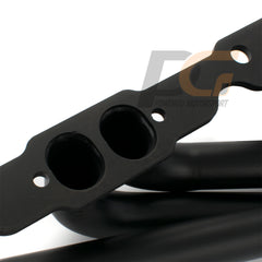 Exhaust Shorty Headers 1-5/8" x 3" | Black Paint