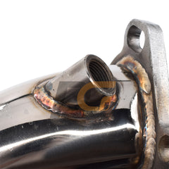 Turbo Exhaust Downpipes 3" to 2.5" High Flow | Polished