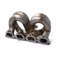 Turbo Manifold 3mm Piping T3 Flange 38mm Wastegate Port | Sandblasted